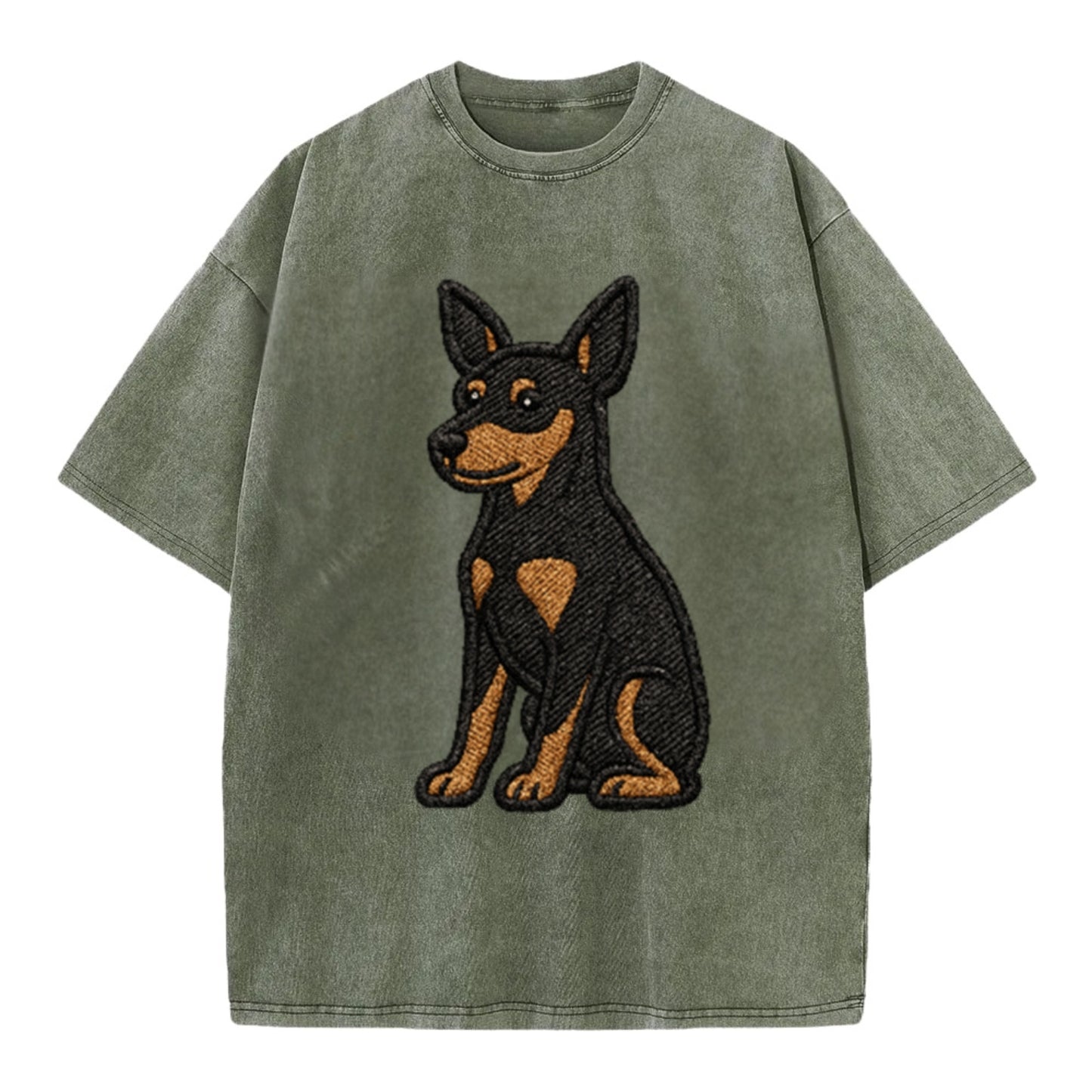 miniature-pinscher-black-tan-regal-poise Hat