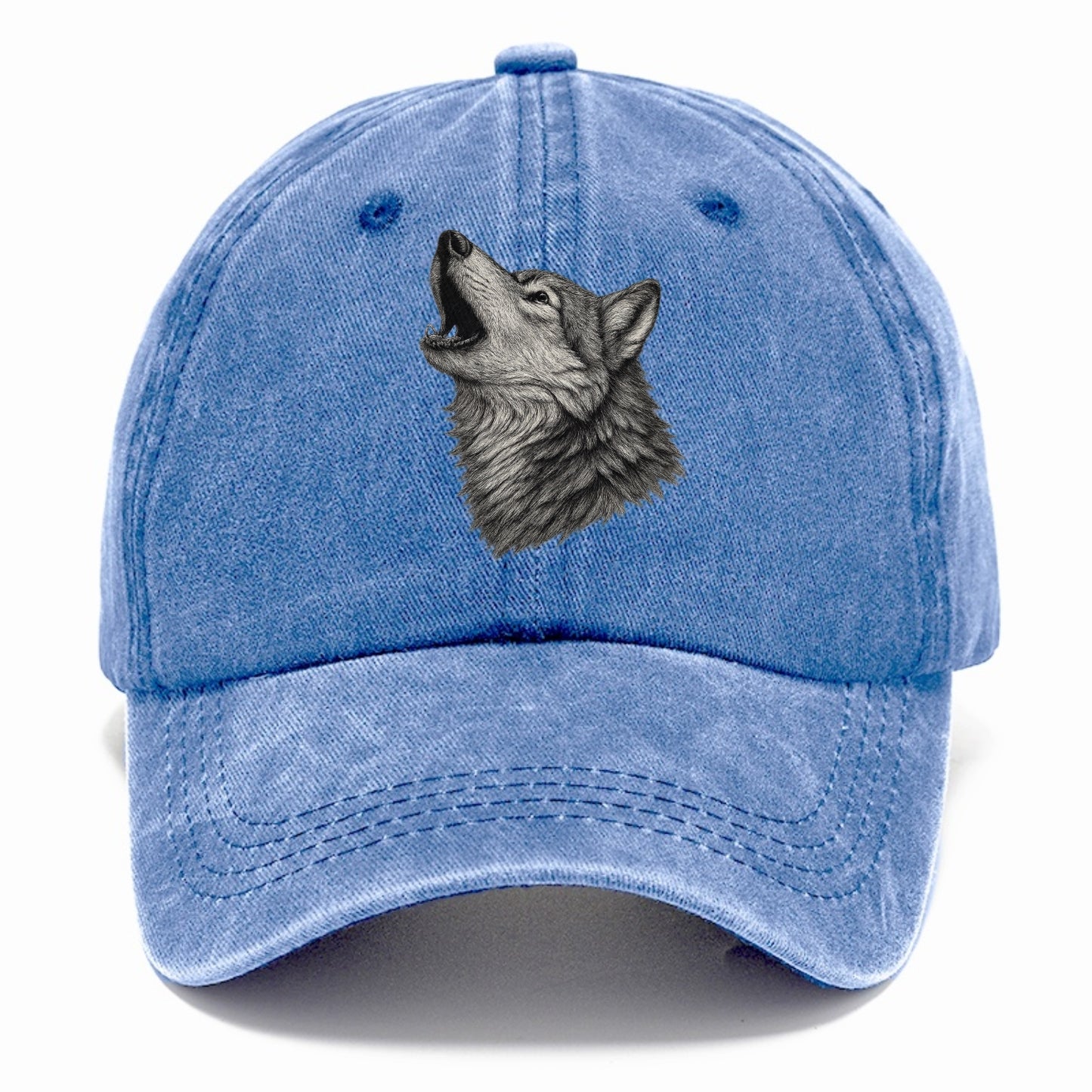 wolf howling Hat
