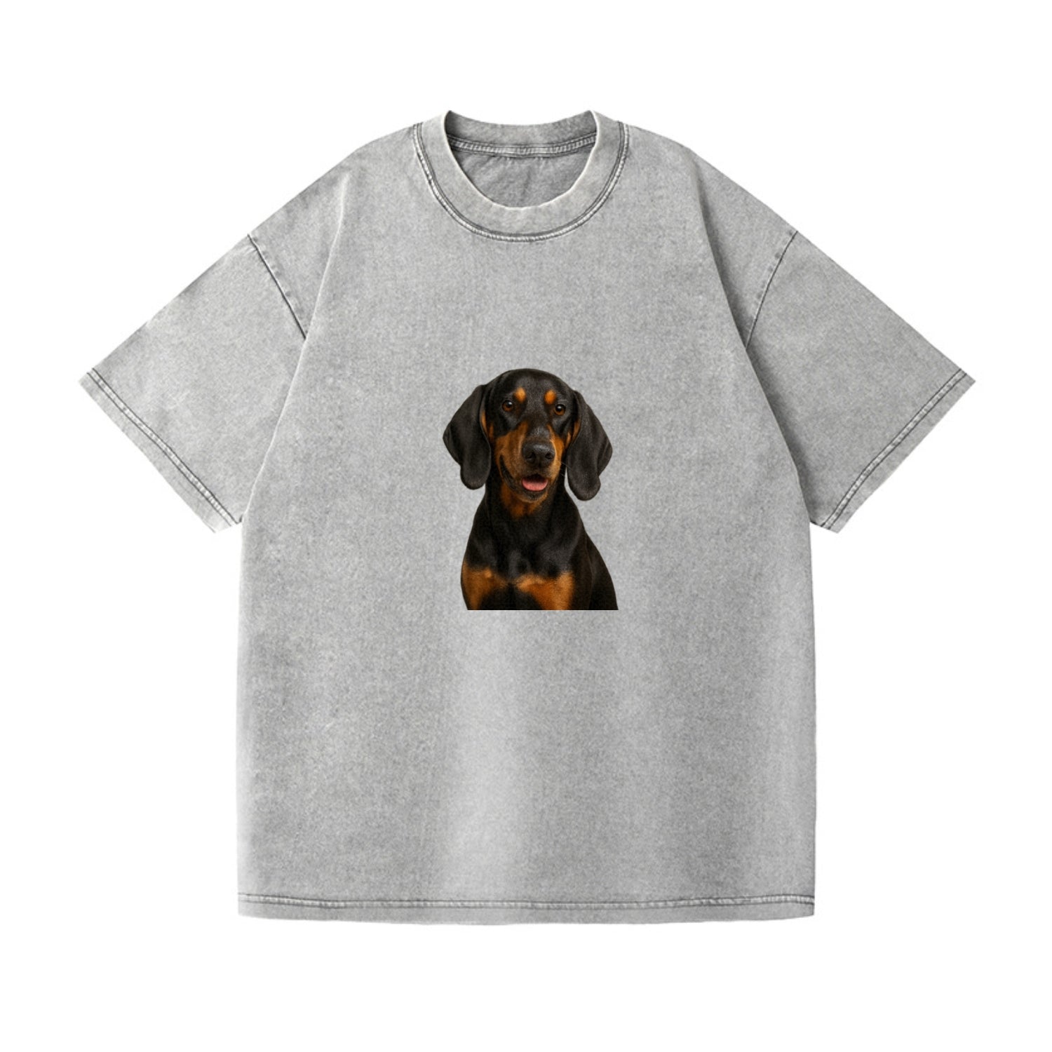 black tan coonhound portrait design Hat