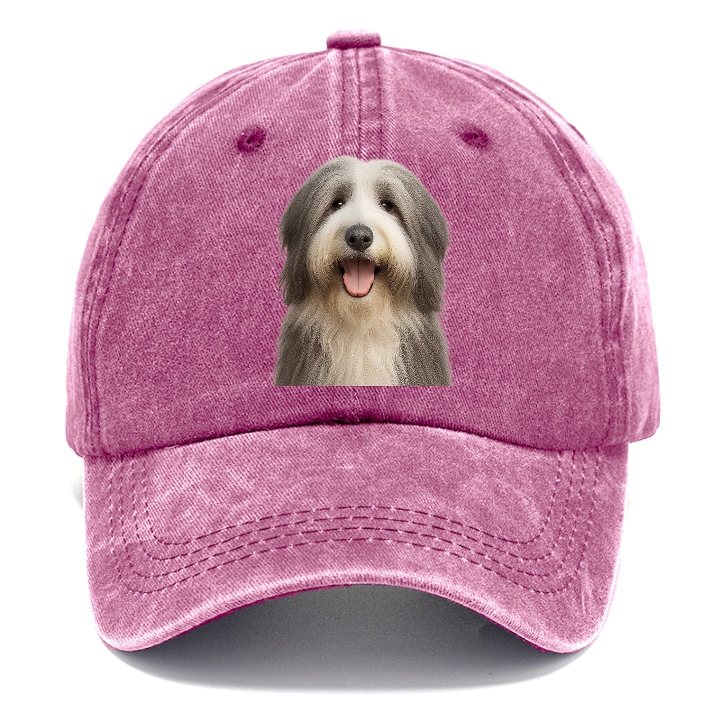 bearded collie: whimsical wanderer Hat