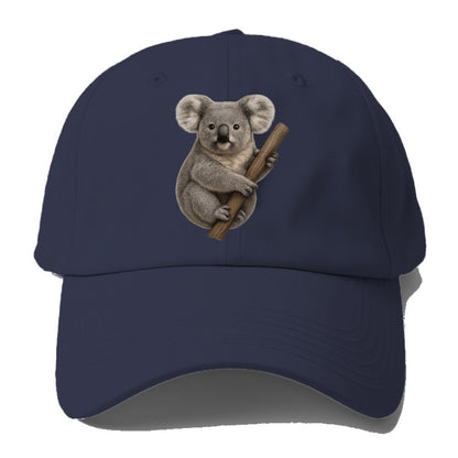 realistic koala on branch portrait Hat