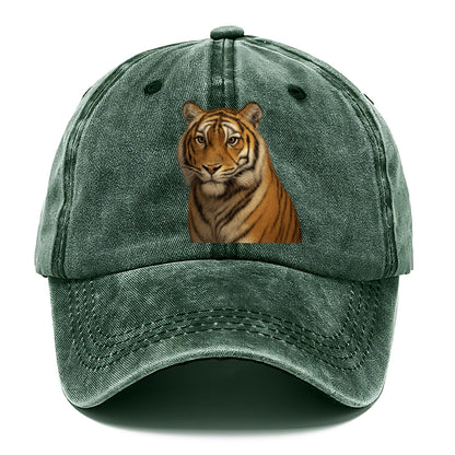 tiger fierce elegance Hat