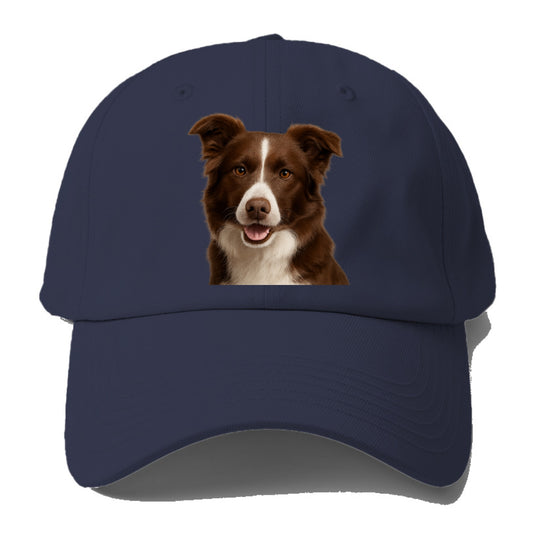 chocolate border collie: sweet & smart devotion Hat