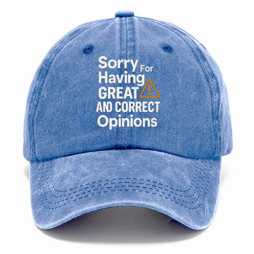 Great Correct Opinions Classic Cap