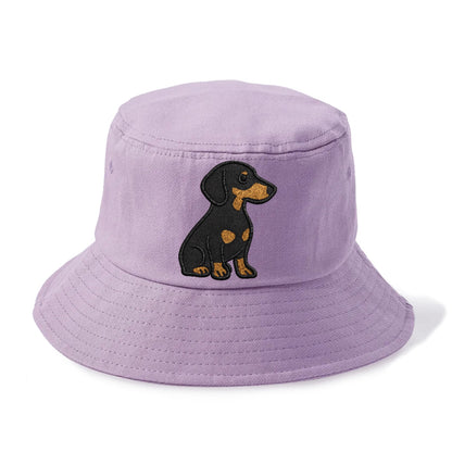 dachshund-black-and-tan-loyal-companion Hat