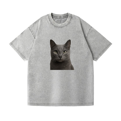 russian blue portrait design Hat