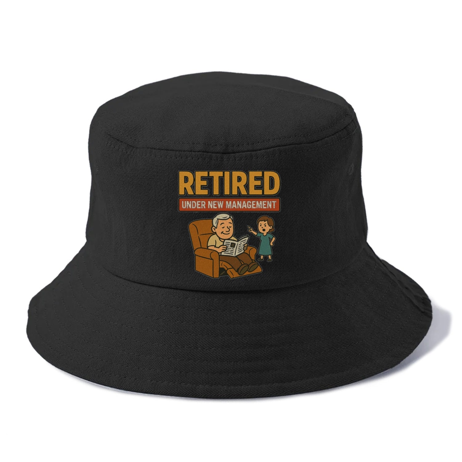 retired under new management Hat