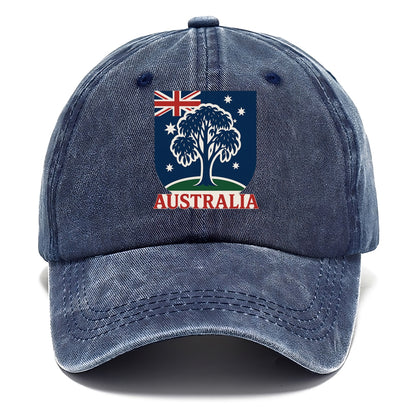 Australian Emblem with Text Hat