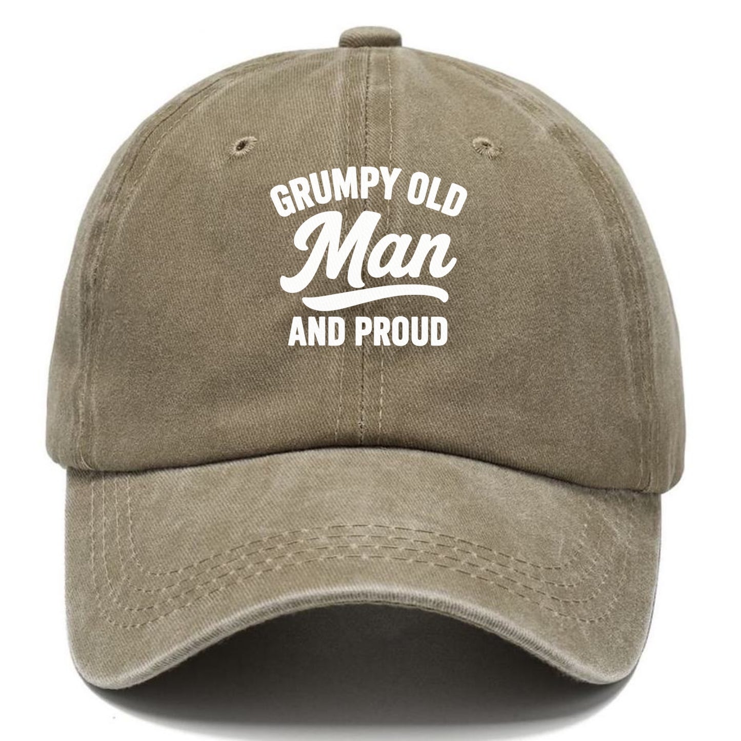 grumpy old man and proud Hat