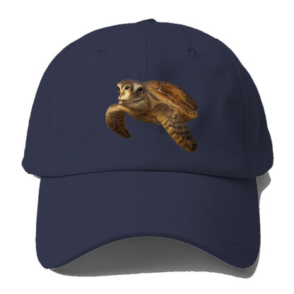 sea turtle portrait design Hat