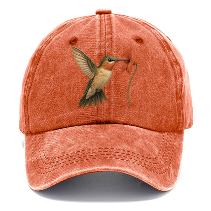 hummingbird's delicate dance Hat
