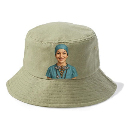 smiling healthcare hero portrait Hat