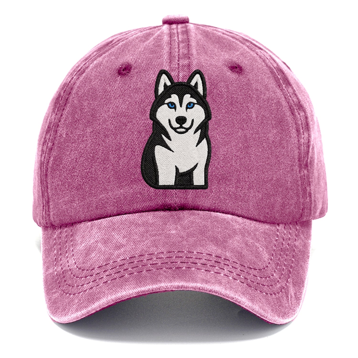 husky-blue-eyes-piercing-gaze Hat