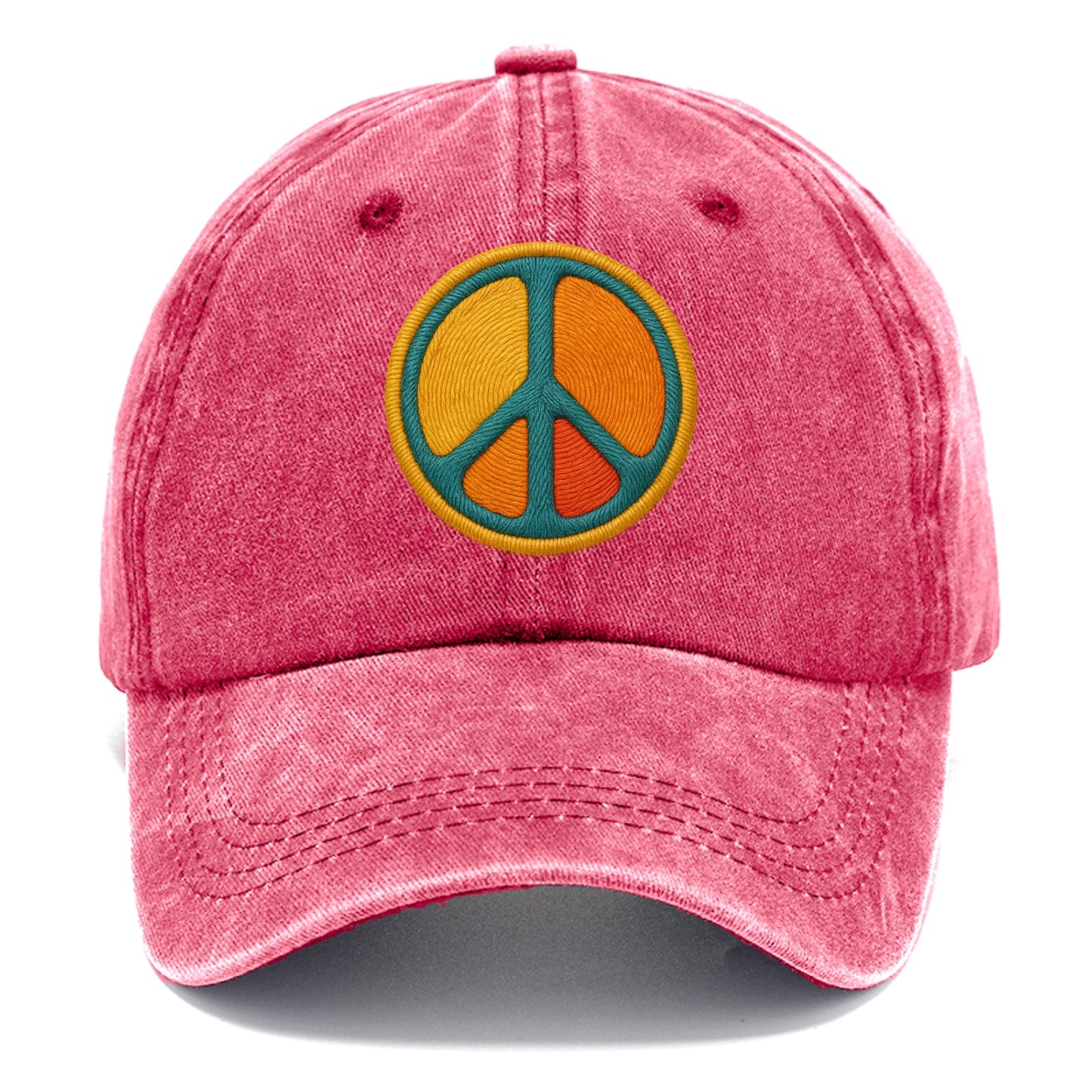 golden peace embroidered Hat