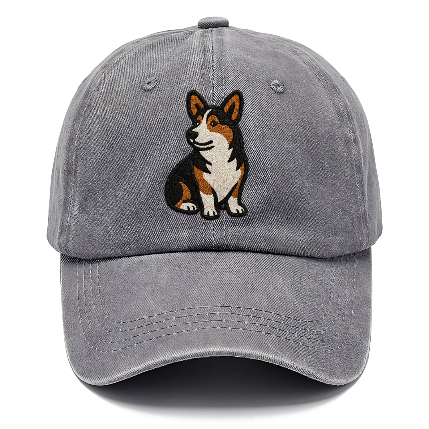 tricolor-corgi-playful-spirit Hat