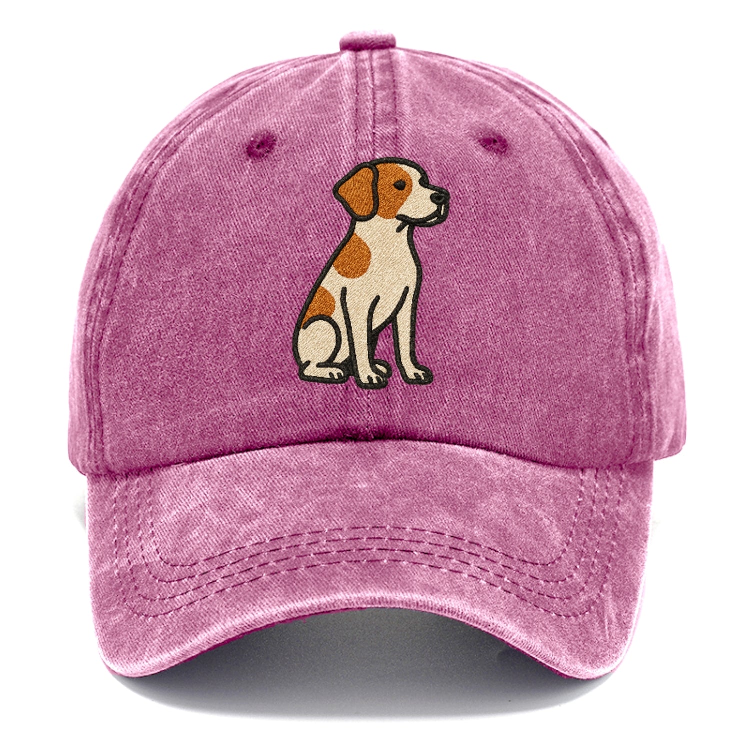 Brittany Spaniel Orange And White Design Hat