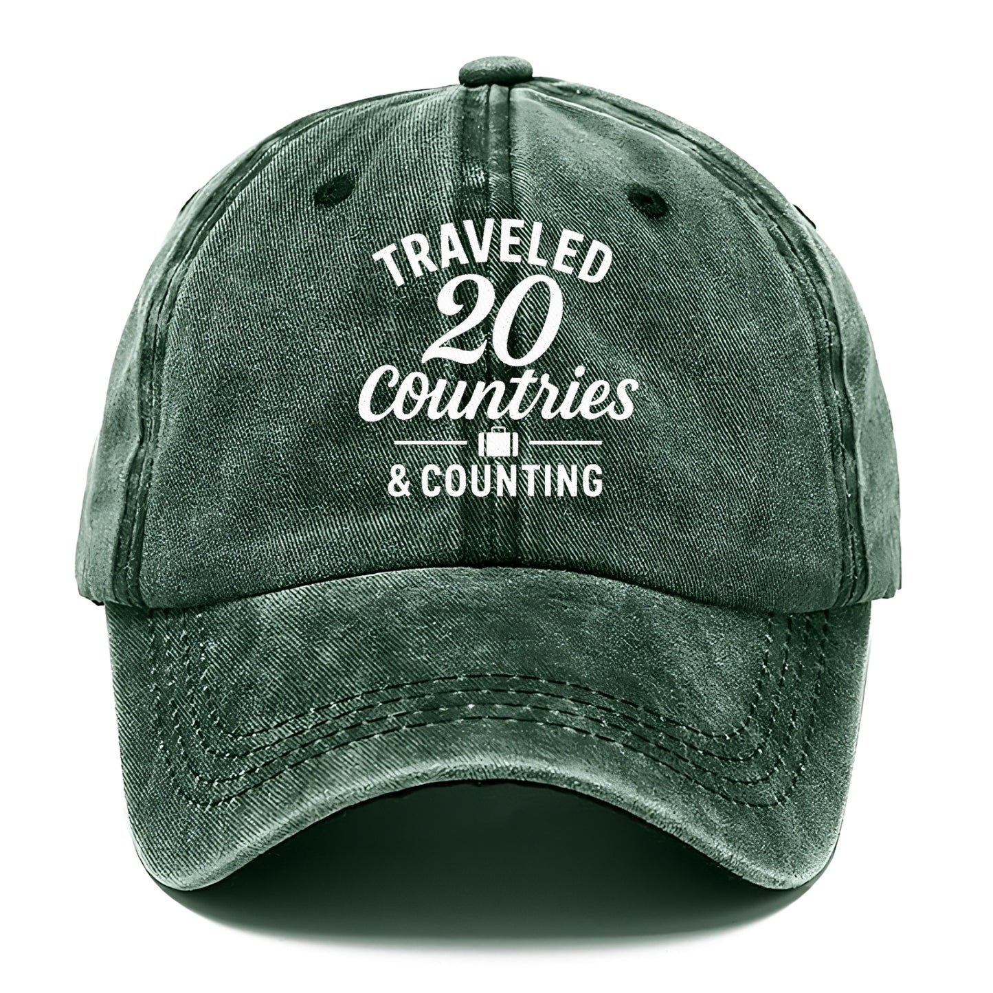 traveled twenty countries and counting Hat
