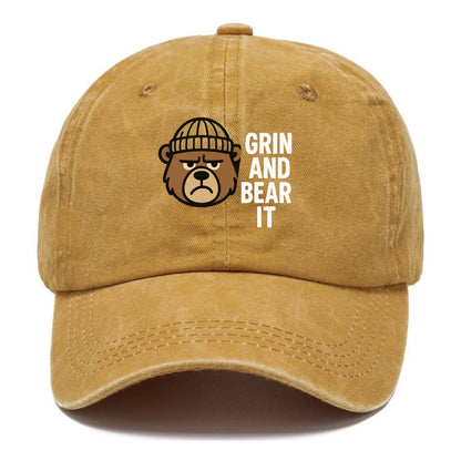 grin and bear it Hat