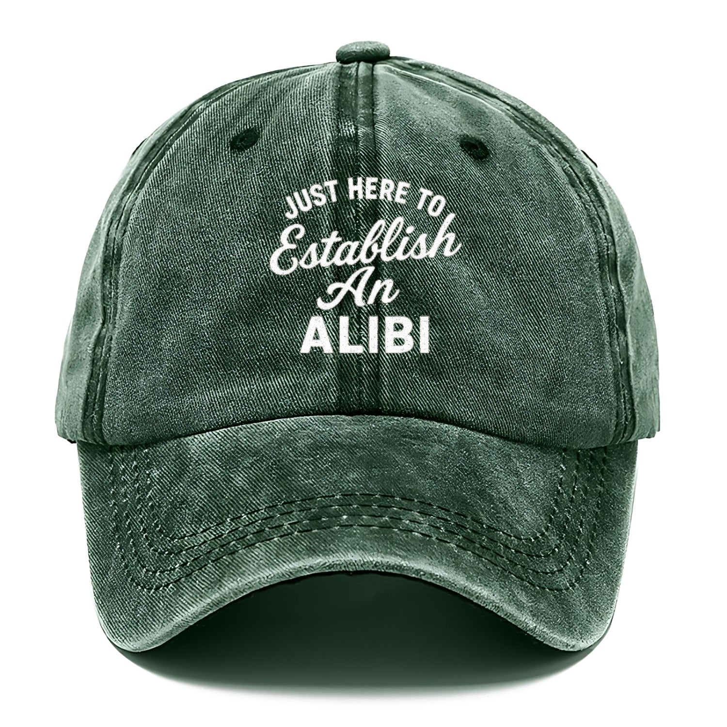 establishing an alibi hat design Hat