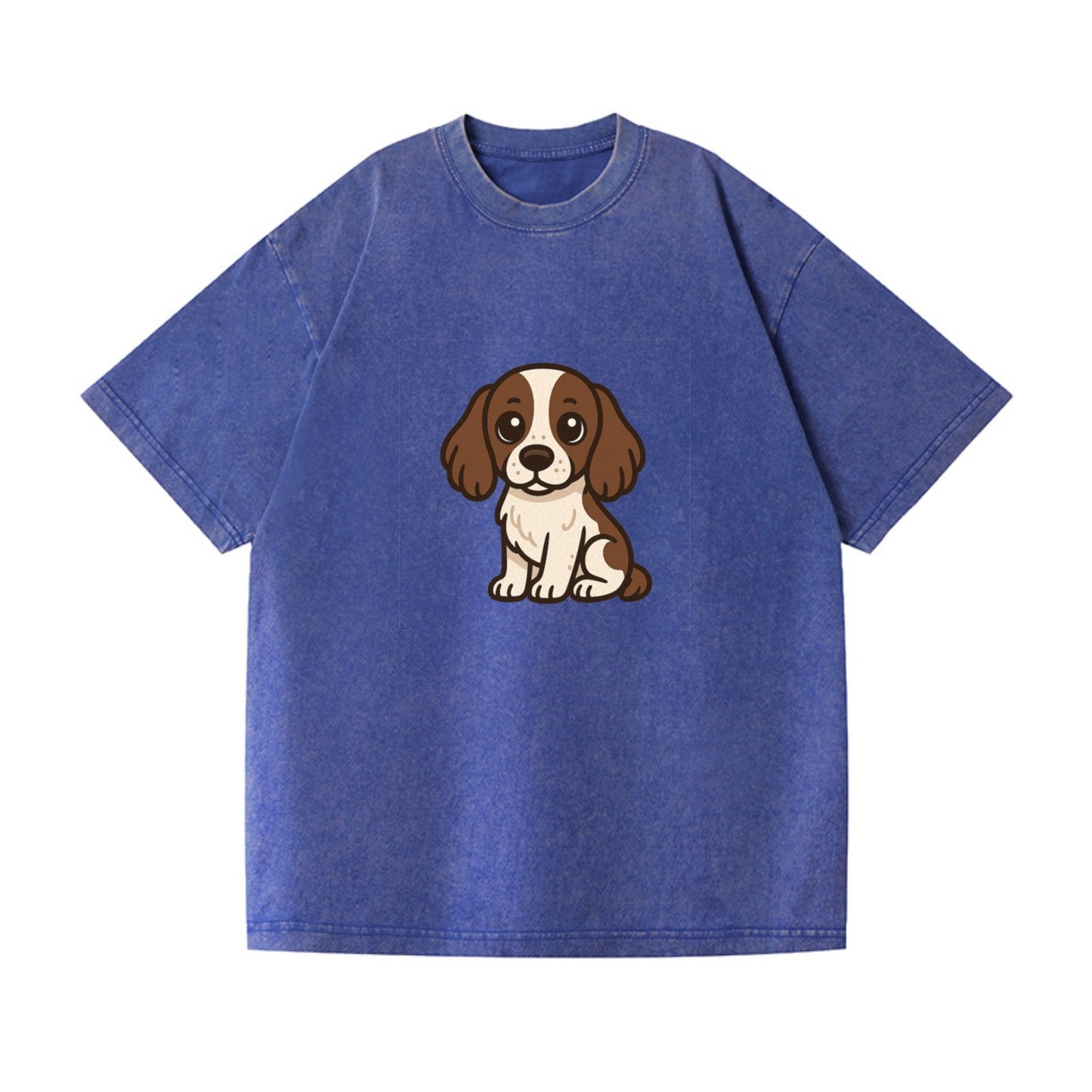 english springer spaniel liver and white sitting pose portrait design Hat