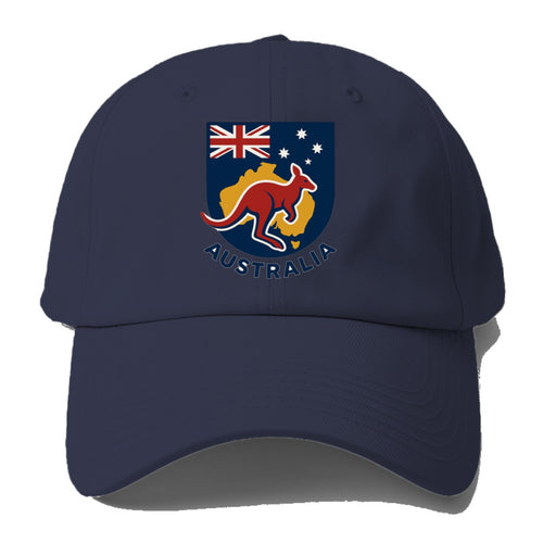 Australian Travel Emblem Baseball Cap