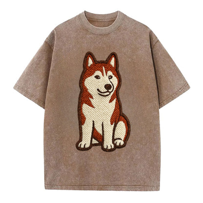 siberian-husky-red-white-loyal-spirit Hat