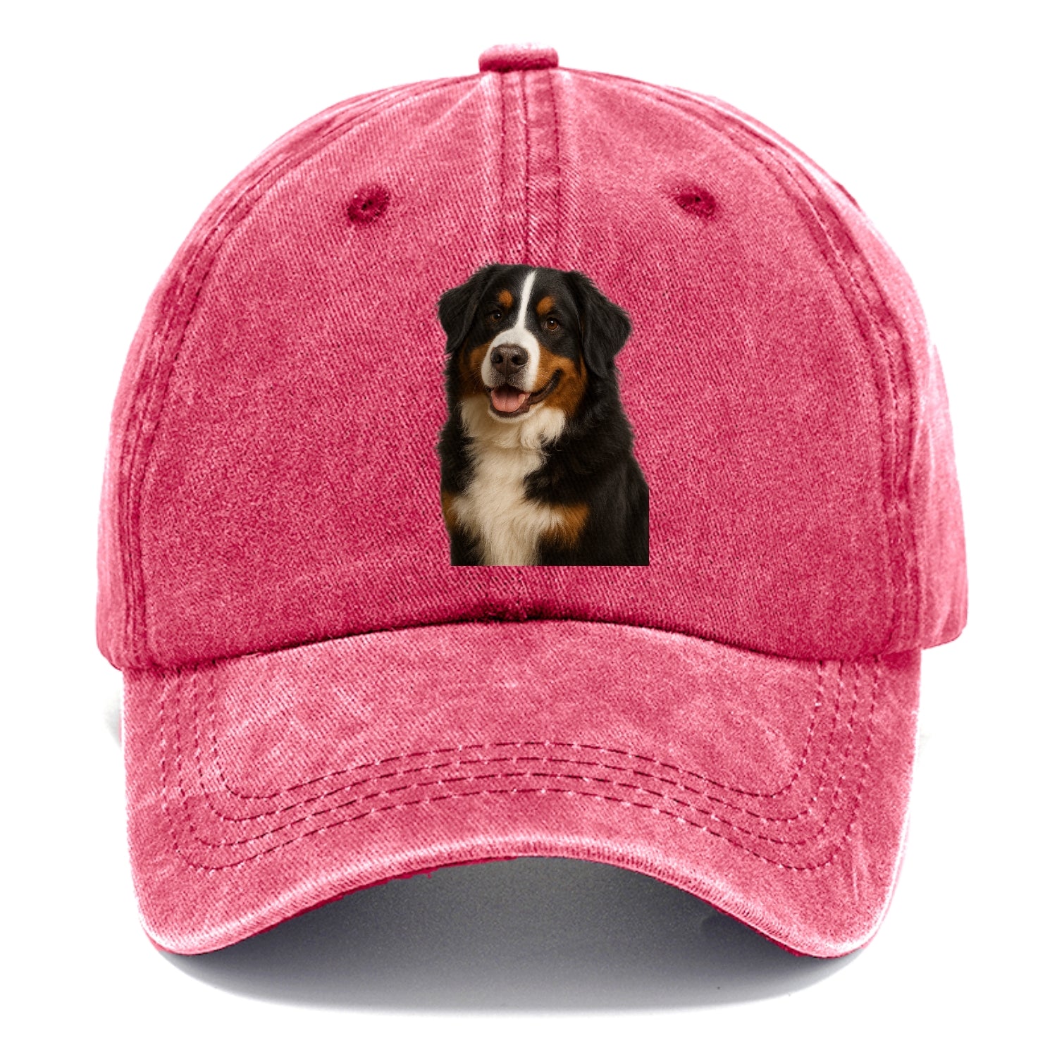 bernese mountain dog portrait design Hat