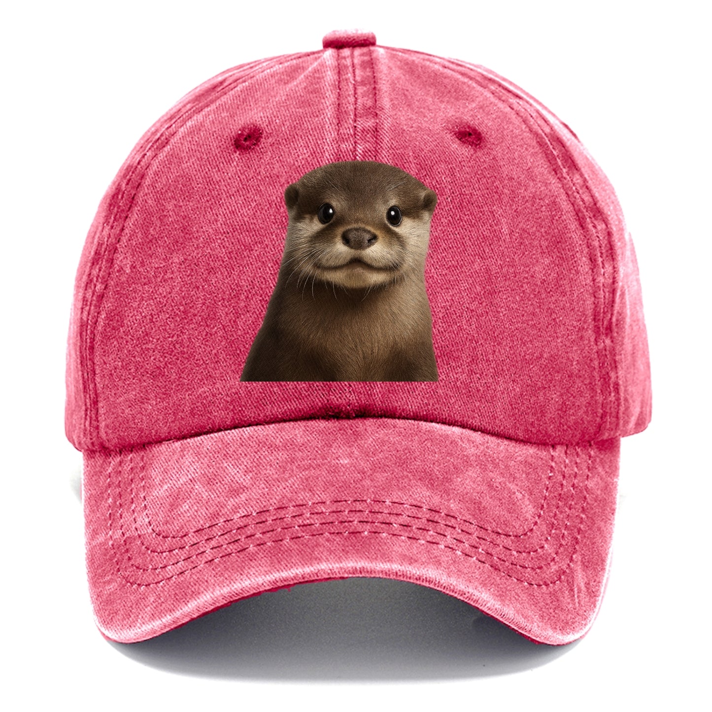 otter portrait design Hat