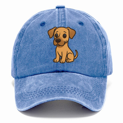 great dane fawn colored sitting pose with gentle expression portrait design Hat