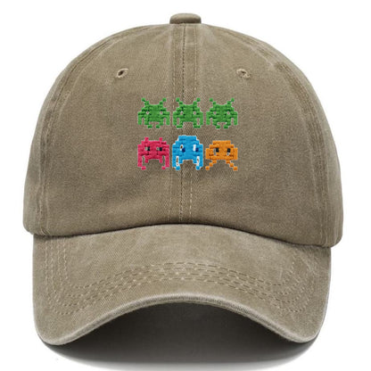 pixelated retro gaming Hat