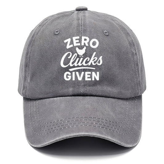 zero clucks given farm life Hat