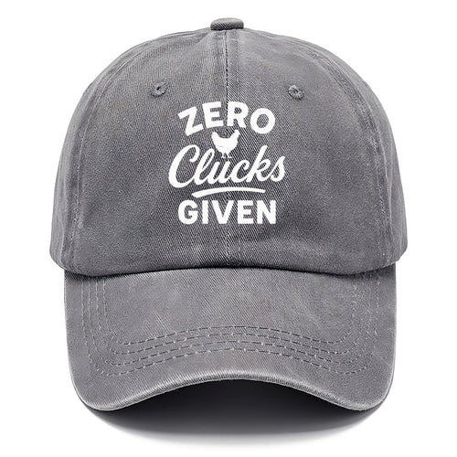 Zero Clucks Given Farm Life Classic Cap