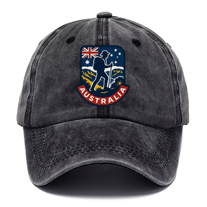 Australian Adventure Patch Hat
