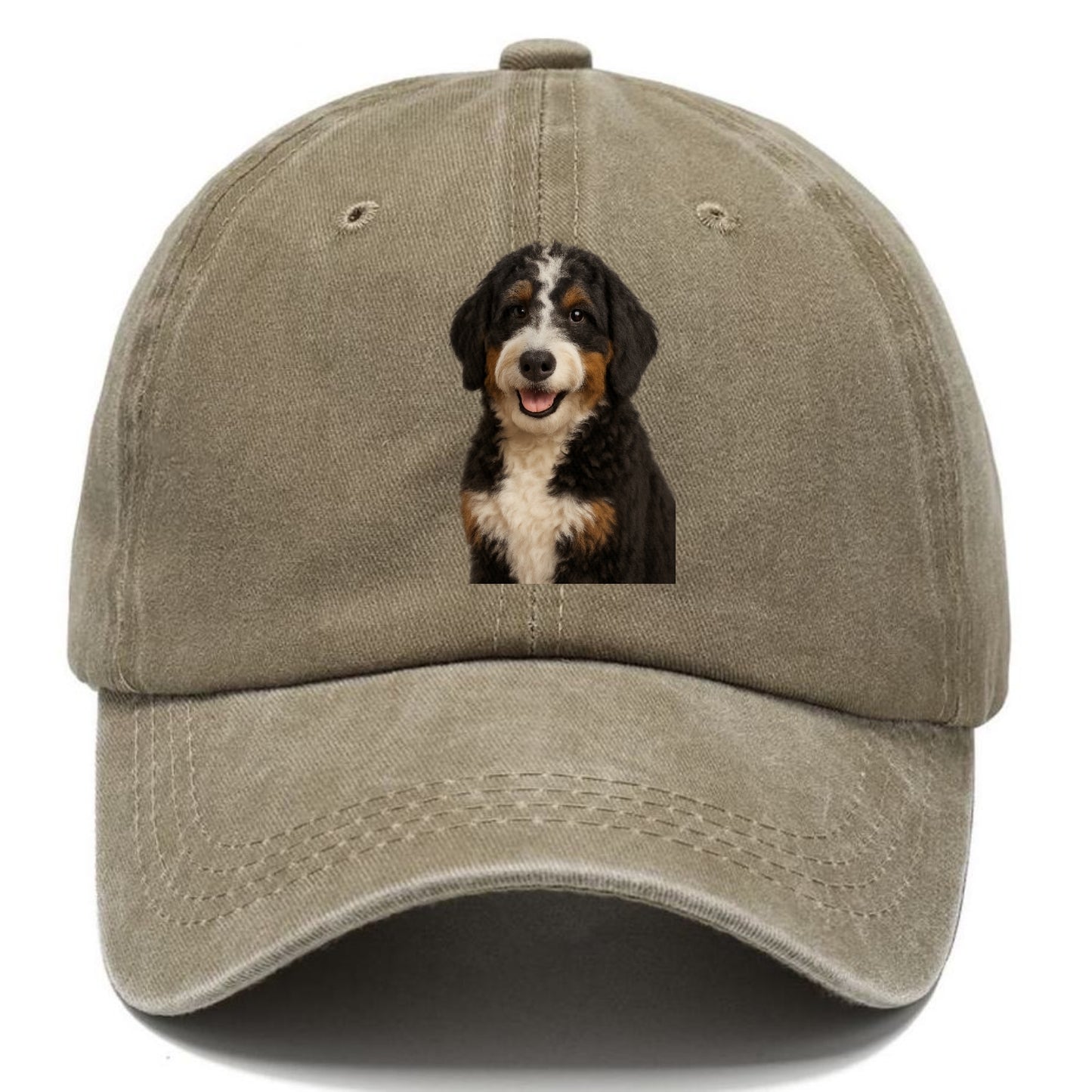 bernedoodle portrait design Hat