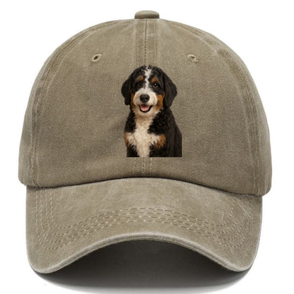 bernedoodle portrait design Hat