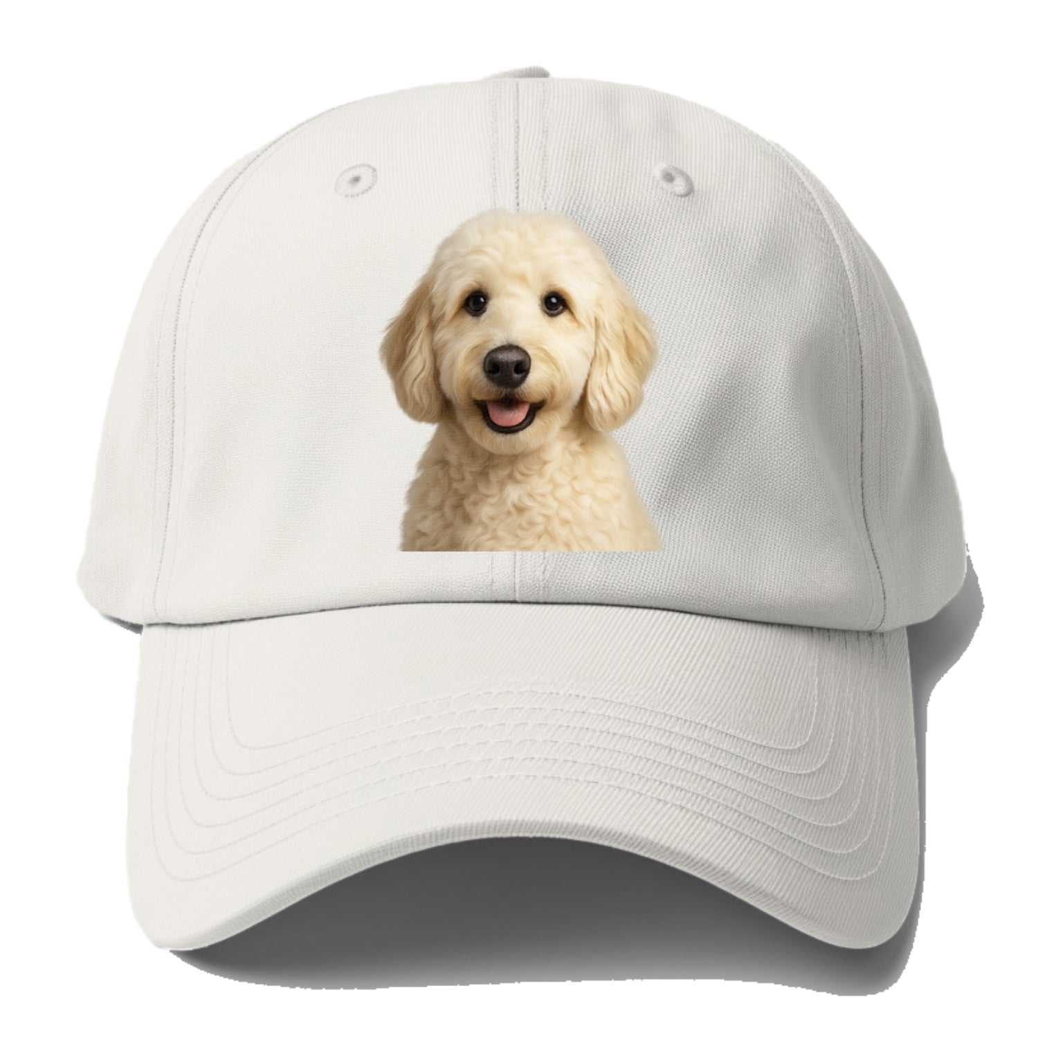 english cream doodle portrait design Hat
