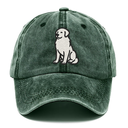 Great Pyrenees White Hat