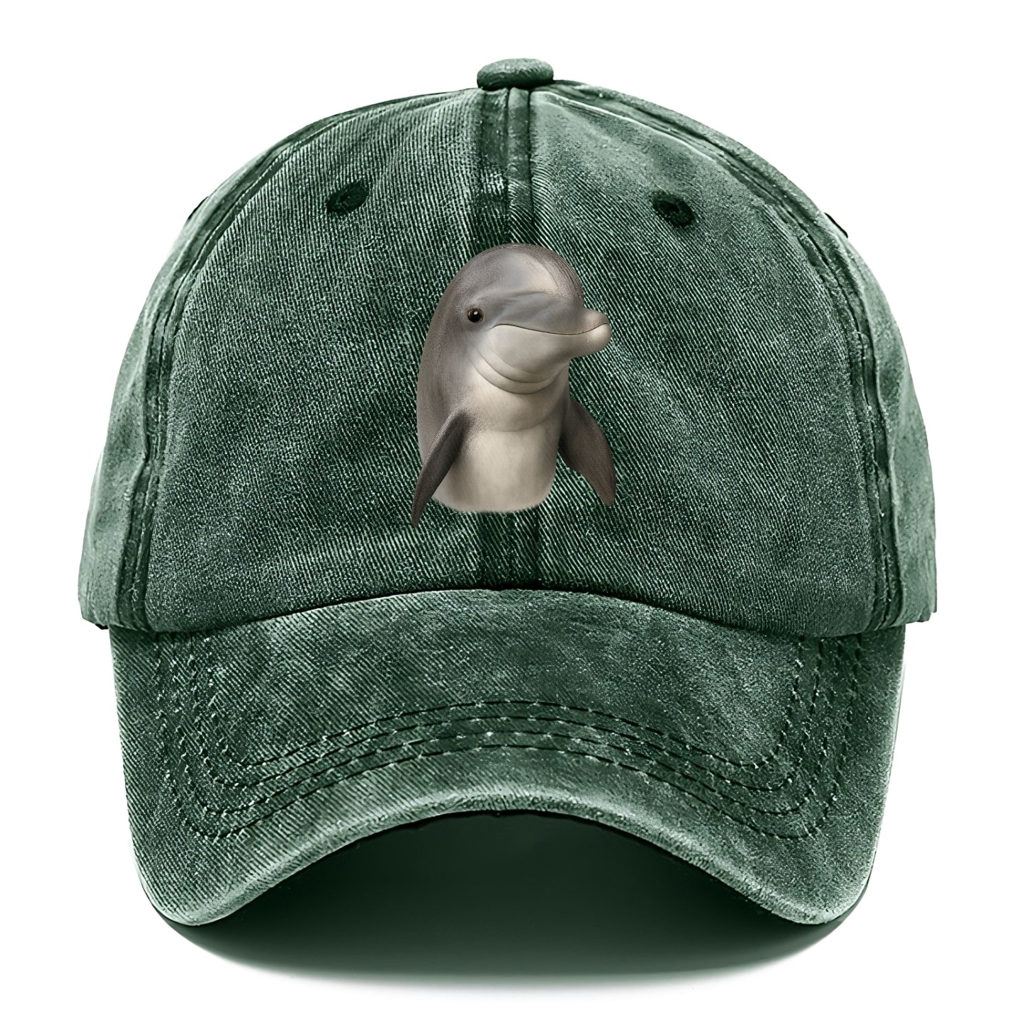 dolphin portrait design Hat