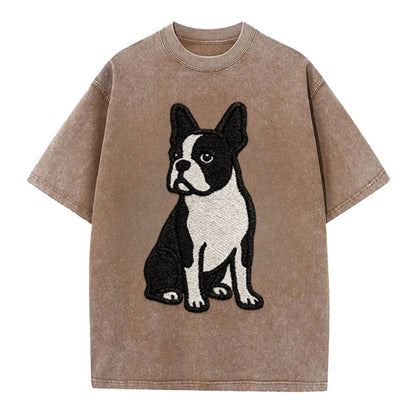 boston-terrier-black-white-tuxedo-charming-companion Hat