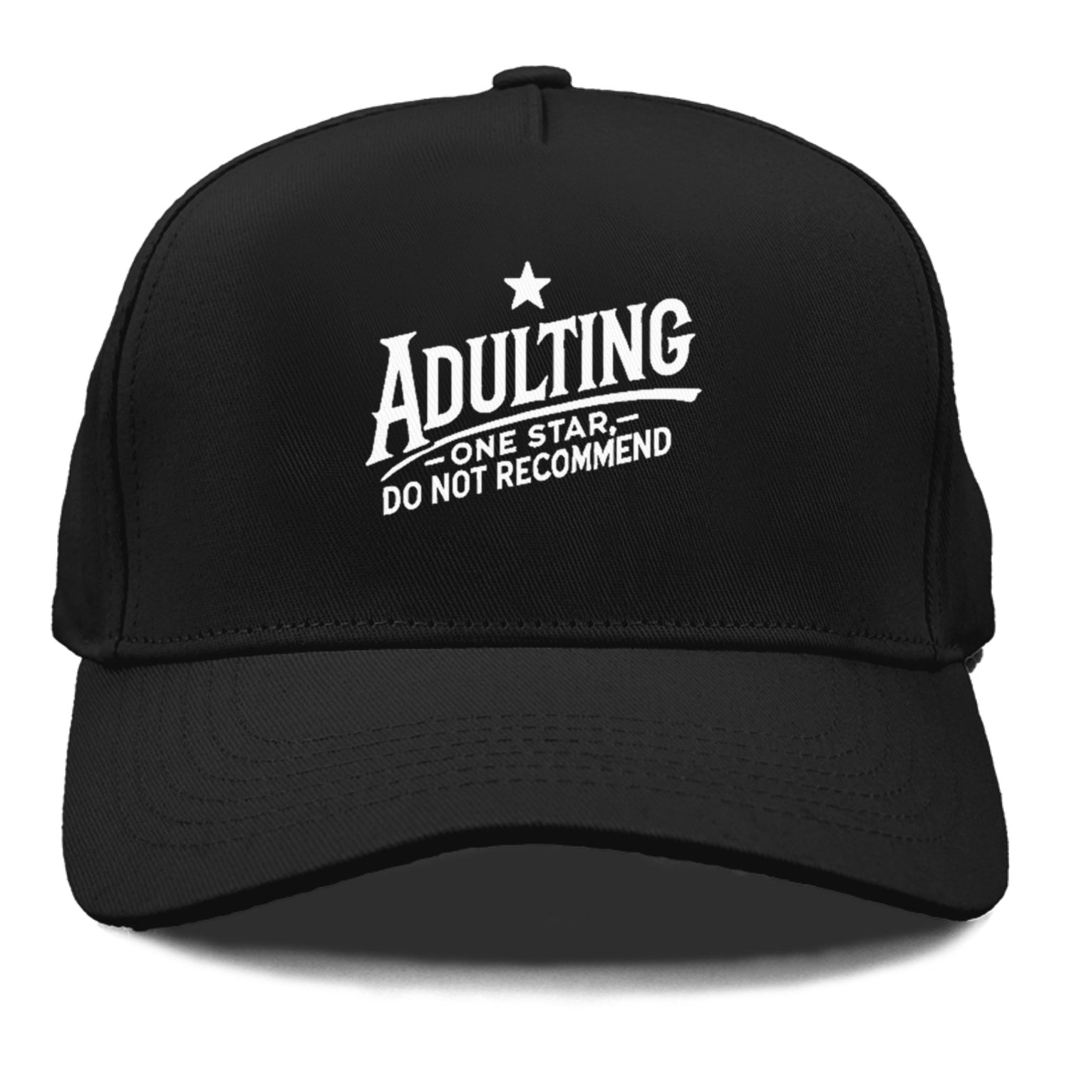 adulting one star do not recommend Hat