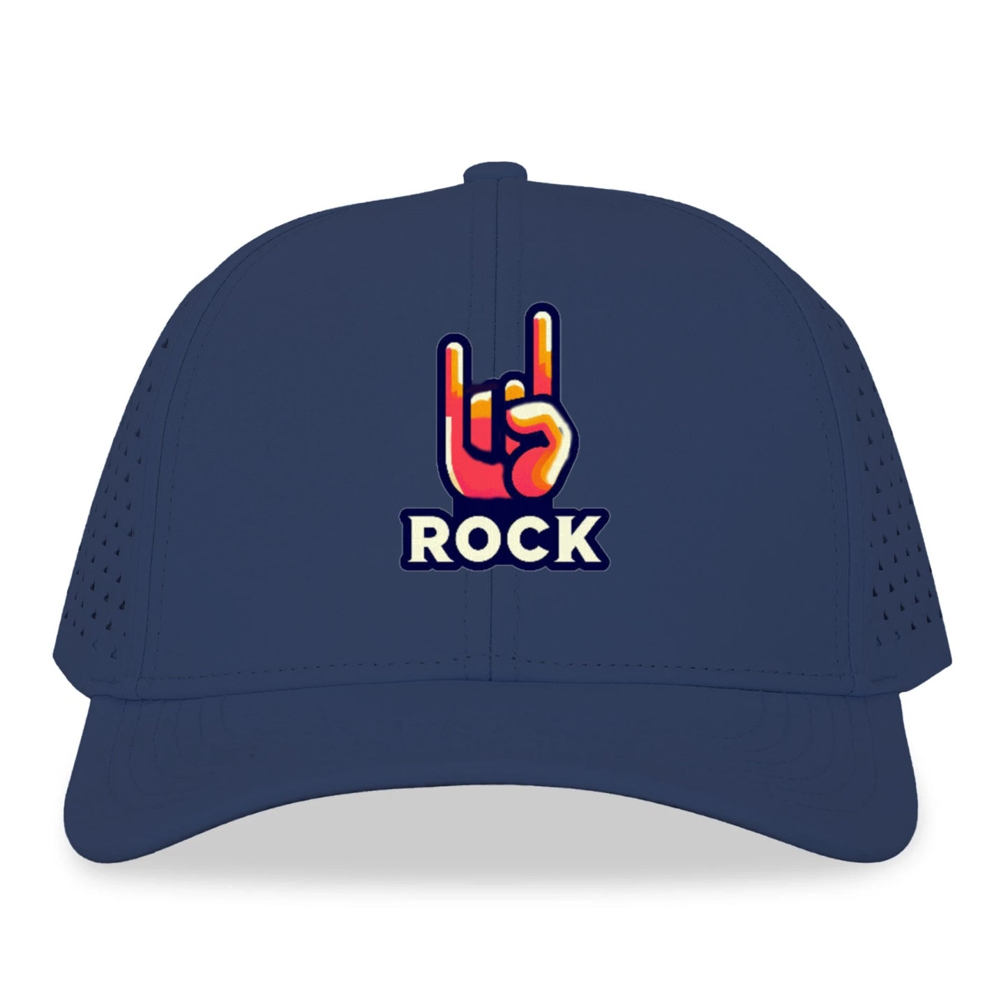 hand horn rock 2 Hat