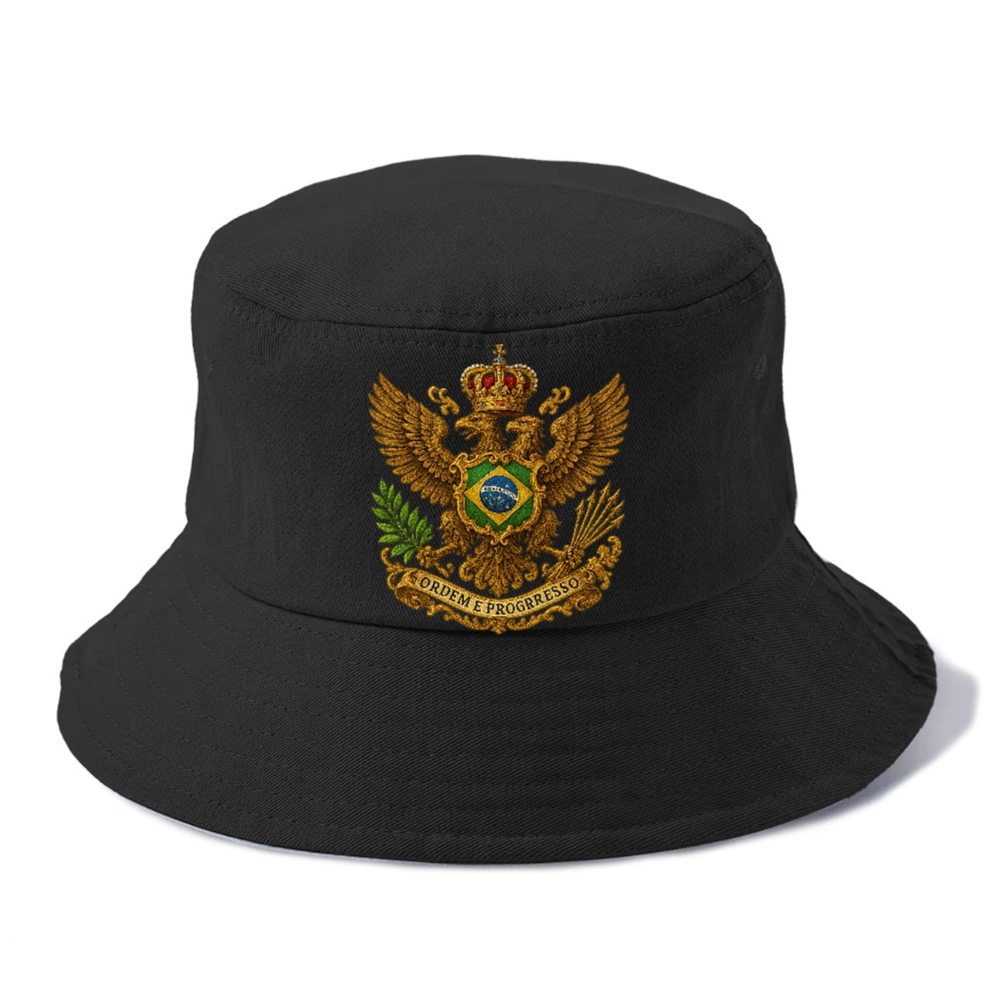 brazil heritage eagle badge Hat