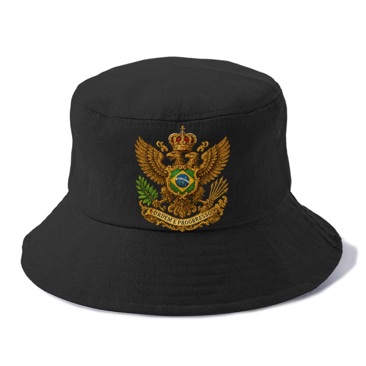 brazil heritage eagle badge Hat
