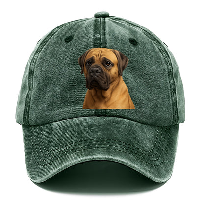mastiff portrait design Hat
