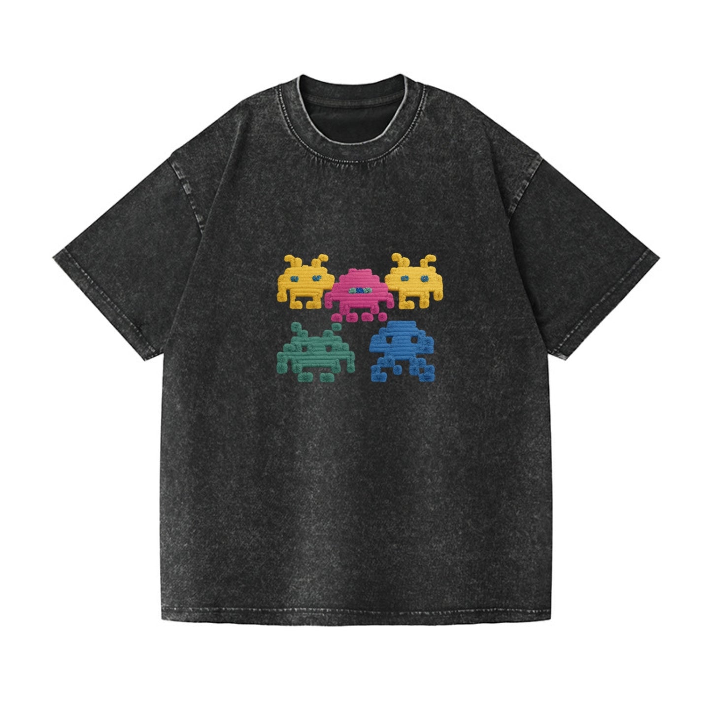 yarn pixel invasion collection Hat