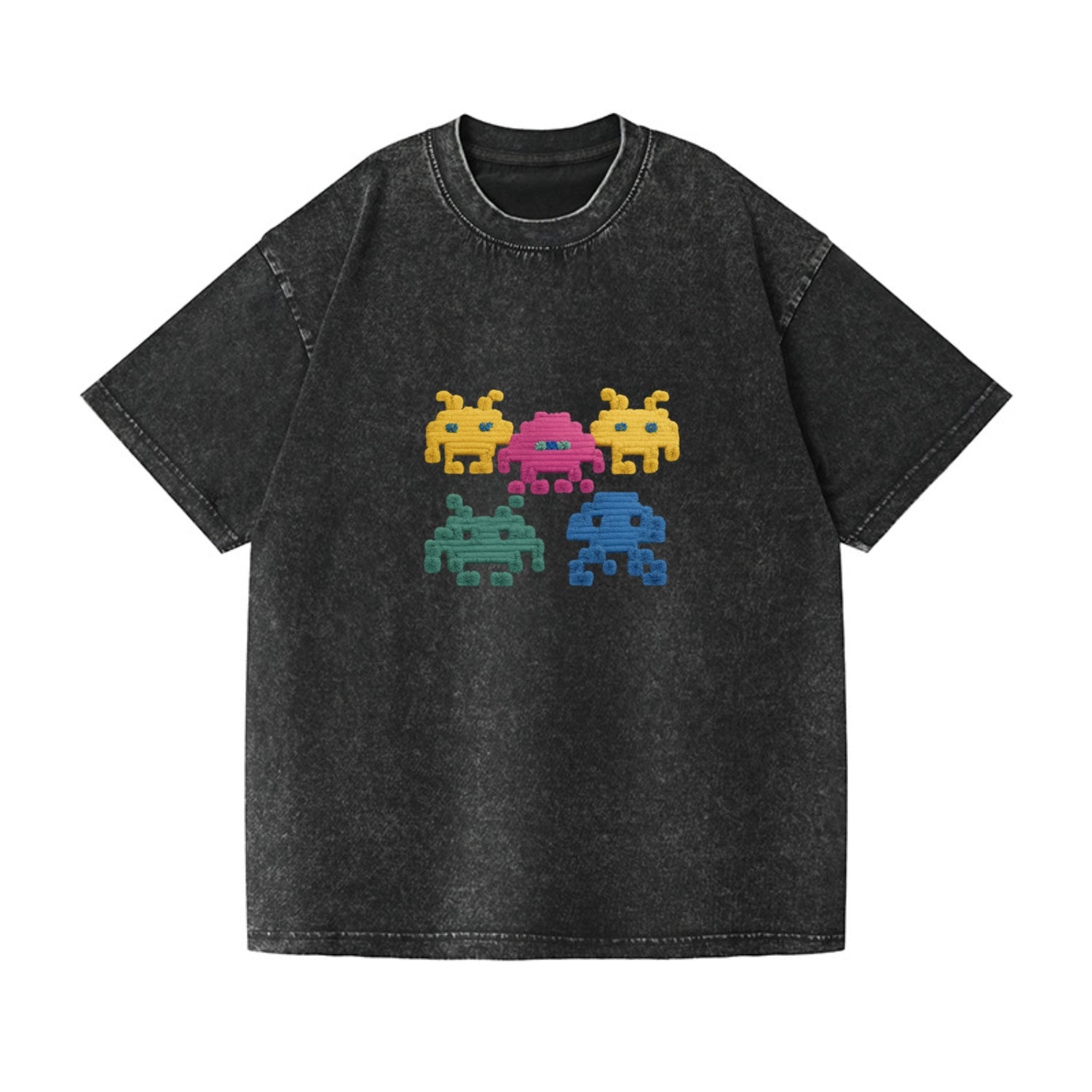 yarn pixel invasion collection Hat