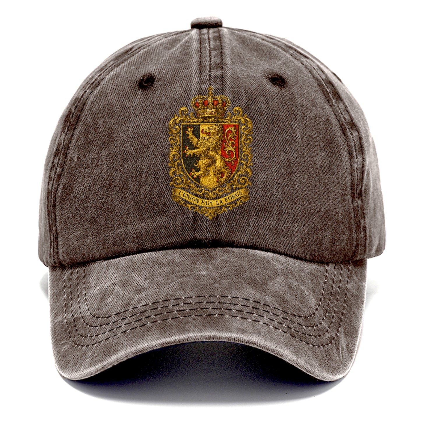 belgium heritage lion badge Hat