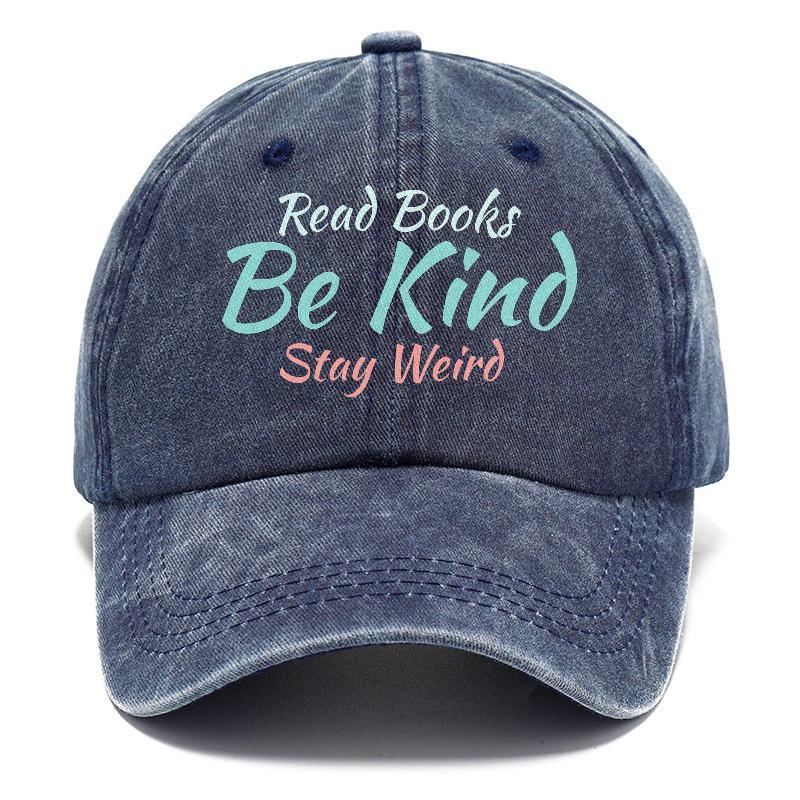 Quirky Wisdom: Embrace Individuality with the 'Read Books, Be Kind, St ...