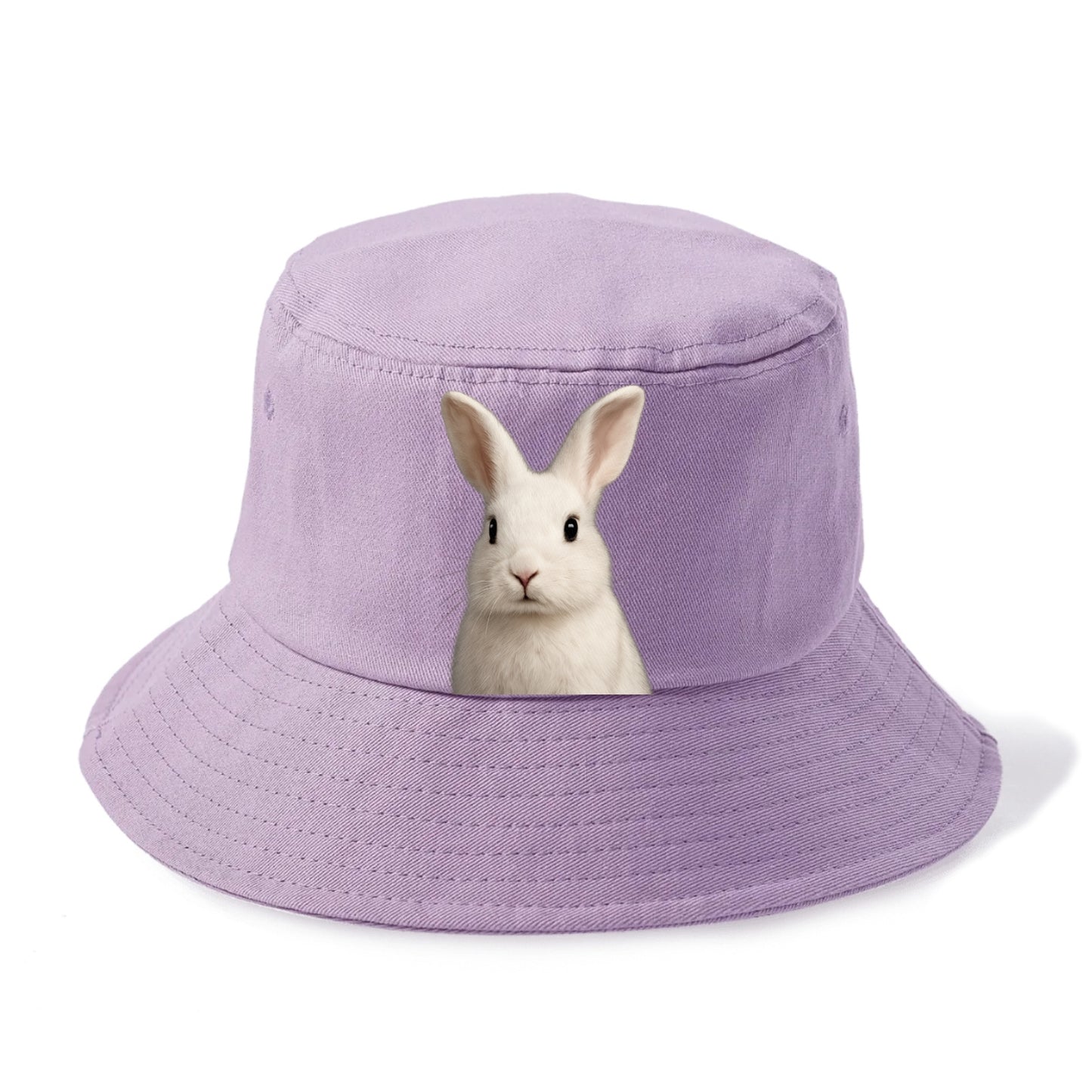 rabbit portrait design Hat