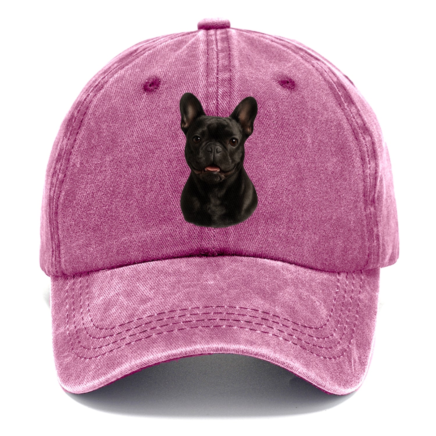 french bulldog noir: chic & charming Hat